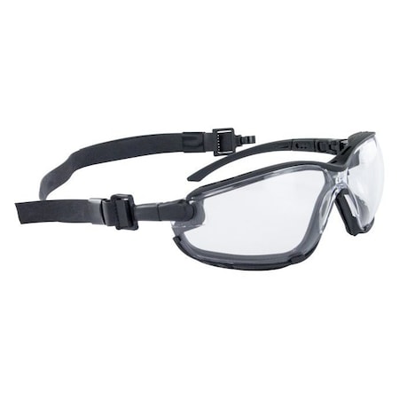 Sas Safety GOGGLE ANTI FOG BLK FRAME/CLR LENS SA5103